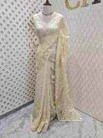 Net kota with big applique like jaal design - Image 7