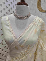 Net kota with big applique like jaal design - Image 6