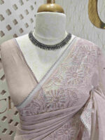 Net kota with wall print like thread work - Image 12