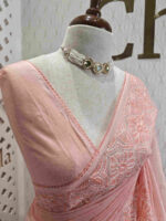 Net kota with wall print like thread work - Image 2