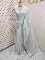 Net kota with wall print like thread work - Image 10