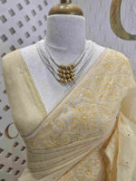 Net kota with wall print like thread work - Image 6