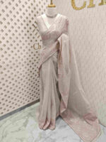 Net kota with floral lace pattern - Image 4