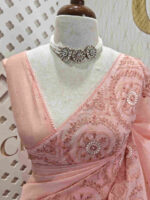 Net kota with floral lace pattern - Image 12