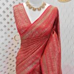 Soft katan with brasso pattern