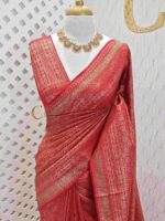 Soft katan with brasso pattern