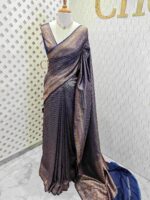 Soft katan with horizontal zigzag and dot pattern - Image 19