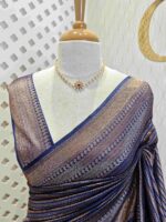 Soft katan with horizontal zigzag and dot pattern - Image 18