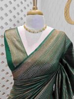 Soft katan with horizontal zigzag and dot pattern - Image 24