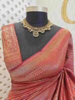 Soft katan with horizontal zigzag and dot pattern - Image 12