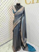 Soft katan with horizontal zigzag and dot pattern - Image 10