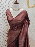 Soft katan with 5 petal claver like pattern - Image 8
