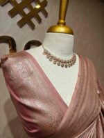 Banarasi with leafy arch design - Image 20