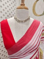 Mul cotton with stripes pattern - Image 9