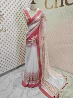 Mul cotton with stripes pattern - Image 4