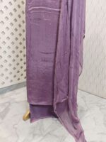 Salwar with sequence and cut beads work in Georgette material - Image 4