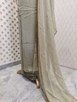 Salwar with sequence and cut beads work in Georgette material - Image 7