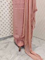 Salwar with sequence and cut beads work in Georgette material - Image 10