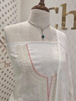 Salwar with sugar beads designs in chiffon material - Image 2