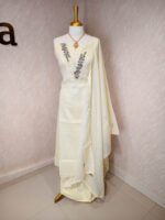 Salwar with coloured floral work - Image 6