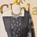 Salwar with leafy like sequence and thread work