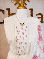Salwar with leafy like sequence and thread work - Image 8