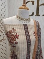 Salwar with stripes pattern and floral plant print - Image 2