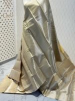 Soft silk with diamond shape design and wide border - Image 10