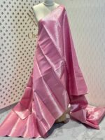 Soft silk with diamond shape design and wide border - Image 16