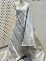 Soft silk with diamond shape design and wide border - Image 25