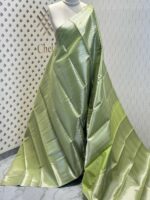 Soft silk with diamond shape design and wide border - Image 31