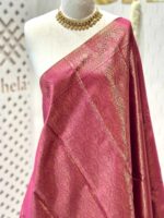 Soft silk with mango design on border - Image 15