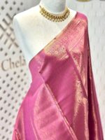 Soft silk with mango design on border - Image 8