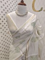 Tissue with mango applique work - Image 8