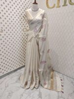 Tissue with mango applique work - Image 4