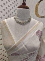 Tissue with mango applique work - Image 3