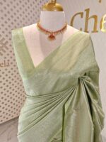 Banarasi with leafy arch design - Image 4