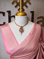 Banarasi with leafy arch design - Image 22