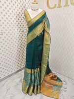 Linen with stripes pattern and wide border - Image 14
