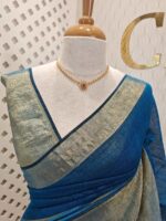Linen with stripes pattern and wide border - Image 16