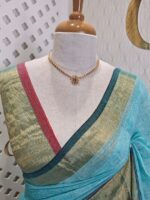Linen with stripes pattern and wide border - Image 19