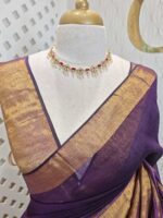 Linen with stripes pattern and wide border - Image 31