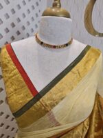 Linen with stripes pattern and wide border - Image 34