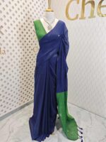 Mul cotton with double colour and golden sequence work - Image 28