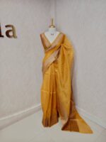 Organza banarasi with spade shape buttas - Image 7