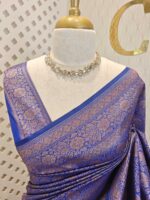Soft katan with half of flower like design - Image 3