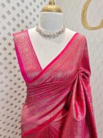 Soft katan with half of flower like design - Image 14