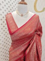 Soft katan with half of flower like design - Image 11