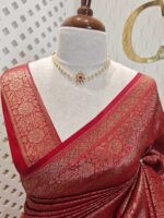 Soft katan with half of flower like design - Image 12