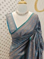 Soft katan with half of flower like design - Image 8